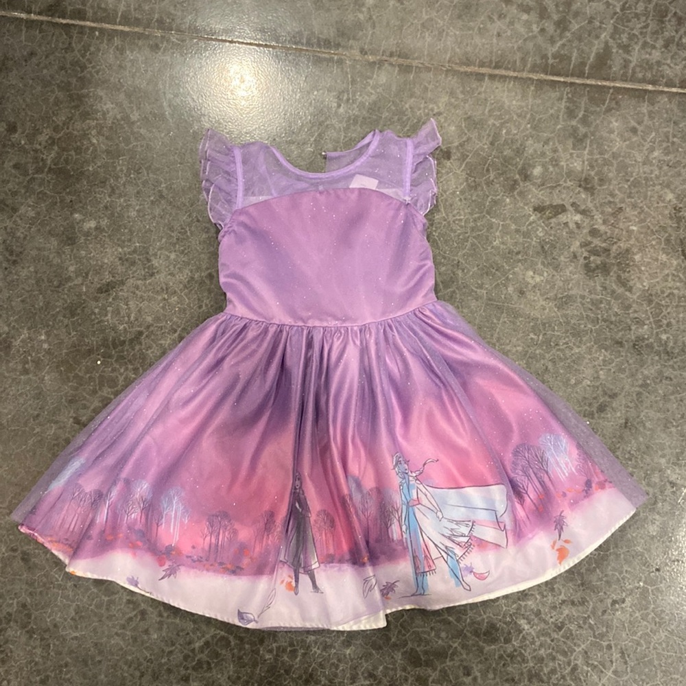 Girls Frozen Dress 5/6